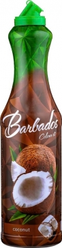 Barbados 1 л.*6шт. Сироп Кокос Syrup Coconut Барбадос