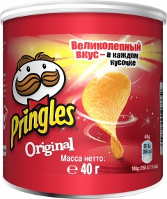 Чипсы Pringles Original 40гр.*12шт. Принглс