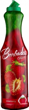 Barbados 1 л.*6шт. Сироп Клубника Syrup Strawberry Барбадос