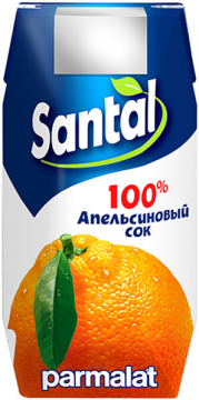 Сантал Сок Апельсиновый 0,2л.*12шт. Сантал