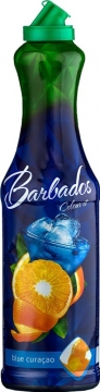Barbados 1 л.*6шт. Сироп Блю Кюрасао Syrup Blue Curacao Барбадос