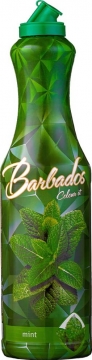 Barbados 1 л.*6шт. Сироп Мята Syrup Mint Барбадос