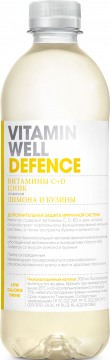 Vitamin Well Defence со вкусом цитруса и бузины 0,51л.*12шт. Витамин Вэлл