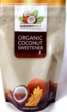 Органический кокосовый сахар 250 г QUEZONS BEST*24шт.