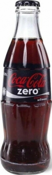 Coca-cola 0,25л.*12шт. Zero Стекло Кока кола