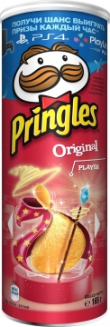 Чипсы Pringles Original Gaming 165гр./19шт. Принглс