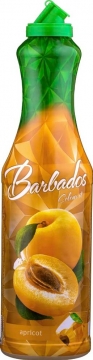 Barbados 1 л.*6шт. Сироп Абрикос  Сироп Syrup Apricot Барбадос