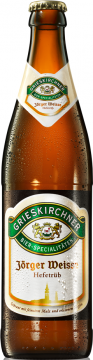Пиво Грискирхнер Jorger Weisse Hefetrub, светлое, пшеничное, н/ф 5,1% 0,5 х 20 ст.бут.