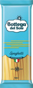 Bottega del Sole макарон. гр.B Спагетти 500г/25/25шт.