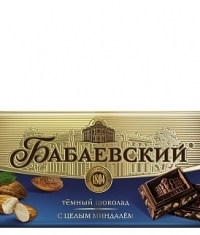 Бабаевский Темный с Цельным миндалем 100г*15шт.