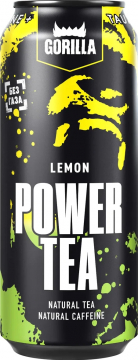Gorilla Power Tea Lemon / Лимон 0,45л./24шт. Ж/банка