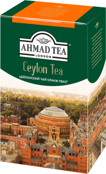 Чай Ahmad Tea Цейлонский  крупн. лист.ОР 100г 1/12 Ахмад Ти