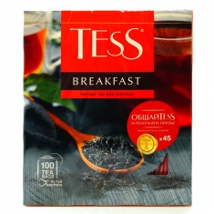 ТЕСС Брекфаст(1,8гх100п)чай пак.черн. Tess