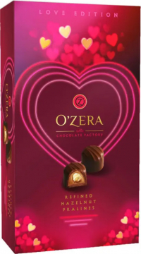 Шоколадные конф.OZera пралине с цел.фун.1/230/9шт.