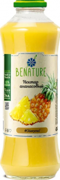 Benature Нектар ананасовый 750 мл*8шт.
