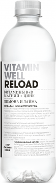 Vitamin Well Reload 0,51л./12шт. Спортивный напиток Витамин Вэлл