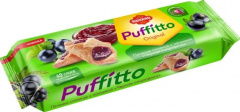 Печенье Puffitto слоеное с черной смородиной 125г/12шт.