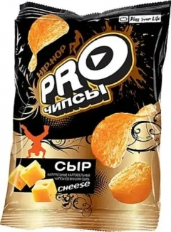 Чипсы PRO-чипсы 150г/9 со вкусом Сыра/9шт.