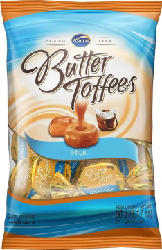 Молочные конфеты BUTTER TOFFEES