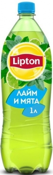 Липтон 1л. Лайм-мята 12шт. Lipton Ice Tea