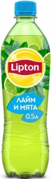 Липтон 0,5л. Лайм-мята 12шт. Lipton Ice Tea