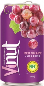 Vinut Красный виноград 0,33л./12шт. Винат
