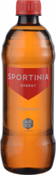 Sportinia GUARANA (1500 mg) GUARANA Энерджи 0,5л./12шт. Спортиния
