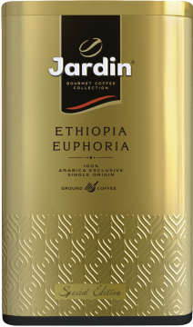 ЖАРДИН Эфиопия Эйфория 250г.в ж/б кофе мол.жар.прем/с. Jardin