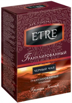 ETRE Чай черный гранулированный 100г (картон)/40шт.